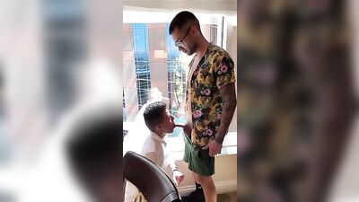 Gay Porn Video - Oral Web-Cam Blowjob.