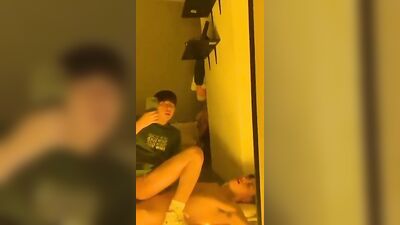 Asian Bareback Cock Ride Boyfriend