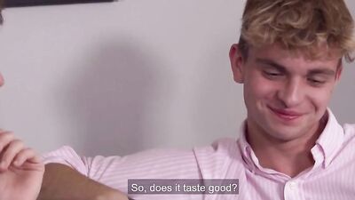 Gay Porn Twinks: Bareback Cum Shots