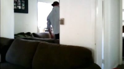 Young Twink Manhandled by Older Guy in Public Bathroom!