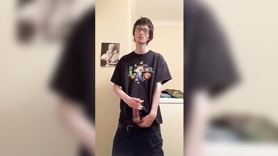 Golden Cum Shots: Solo Web-Cam Sex Adventures