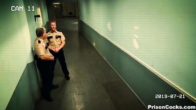 Inside the Big House: Prison Guard Bareback Fuckfests