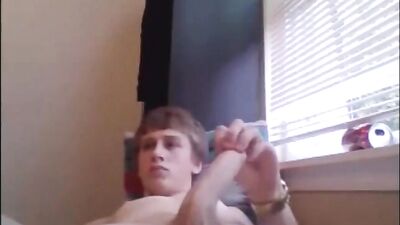 Growing Hardness: Cute Blondes Selfie Cam Showcases Big Cocks!