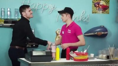 French Twink Fury: Bareback Rimming Cum in the Butt!