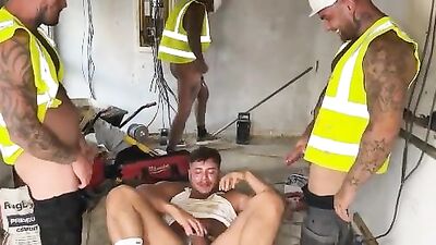 Break Time Tea with Amateur Muscle Boys - Web-Cam Straight Fetish