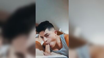 Gay Porn Blowjob Yeaaah Returns with Amateur Oral Web-Cam