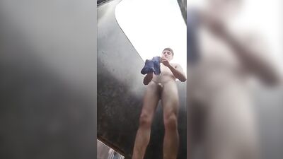 Beachside Undies Stripper: A Gay Porn Video
