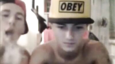 Two Straight Austrian Bros Get Down on Webcam: Mega Cum and More!