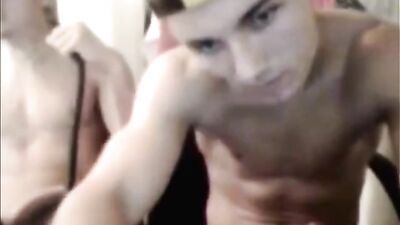 Two Straight Austrian Bros Get Down on Webcam: Mega Cum and More!