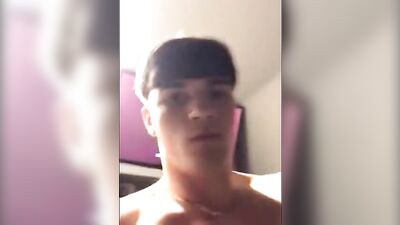 Cum on Baby! A Muscle-Bound Cute Fit Guys Solo Show for You!