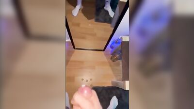 Gay Porn - Hot Muscle Blonde Solo Cam Mirror Selfie!