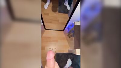 Gay Porn - Hot Muscle Blonde Solo Cam Mirror Selfie!