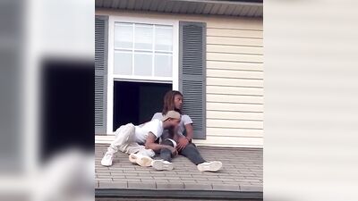 Gangstas Paradise: The Homies Post Up and Watch the Movement Around the Spot - Gay Porn Video