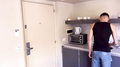 Double Dicks Twink Explosion: Bareback Group Sex Frenzy!