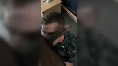 Black Domination: Cum Shots with a White Sub