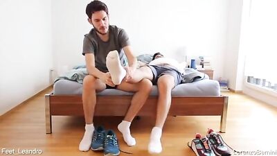Boy Mates Love Socks - A Fetish Foot Fun Experience!