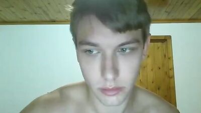 Jacked Cute Blonde Boys: Muscle Web-Cam Handsome Cum Shots