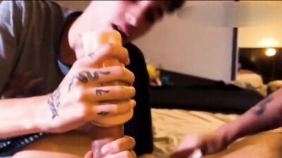 Blowing Two Web-Cam Orals