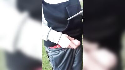 Cumming for his Friend Returns! Catch the Solo Twink in Action on His iPad Again