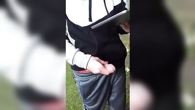 Cumming for his Friend Returns! Catch the Solo Twink in Action on His iPad Again