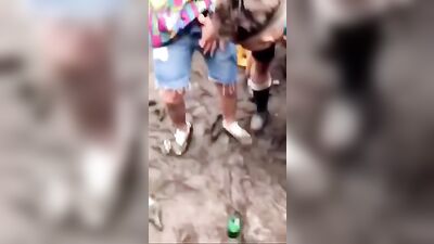 Helping Drunk Mate Piss: The Ultimate Public Outdoor Experience!