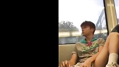 Gay Boys Porn: Journey Home - The Cutest Passengers on Board!
