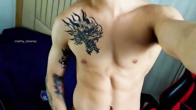 Stud Show Hole Close up: Latino Muscle Boys Frat Guys