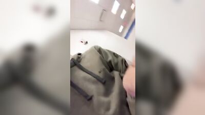 Naked Hallway Risks: College Cumshot Twink Nights!