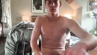 SUPERCUT - GINGER TWINKS FAILED SELF FACIAL ATTEMPTED ORGASM!