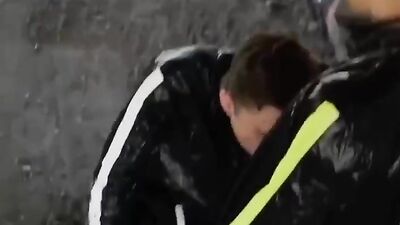 Outdoor Pleasures: Bareback Oral & Handjobs!!