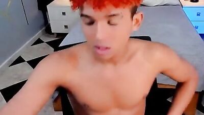 Gay Porn Stunner - Latino Jerks & Flashes on Cam!