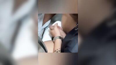 Spied on in the cubicle: Tattooed lads bisexual solo wanking adventure!