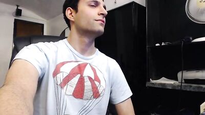 Young Twink Beaver Gets Fucked By Big Cock in Web-Cam Solo Porn!