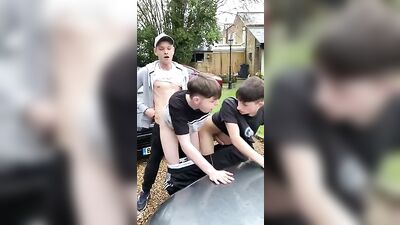 Outdoor Fuck Fest - Gay Teen Twinks
