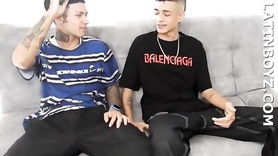 Latin Lust: Oral, Handjob and Bareback Action with Friends-Turned Lovers!