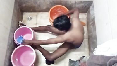 Indian Desi Twinks Soapy Bath Orgy!