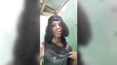 Latino Exhibitionist Maggot Hairy and Horny - Aryanns New Video