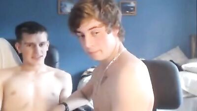 Gay Porn Couples Curious Homemade Cam Experiment!