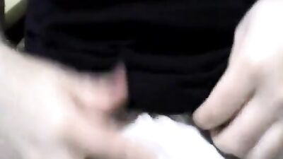 Sock Fetish Amateur Boy - Hot White Socks Wanking Action!