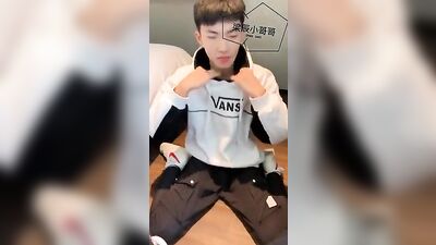 Asian footfetish: Rainbow socks with Foot Fetish