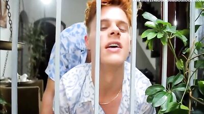 Gifted Latino Twinks: Oral Delights in Public!