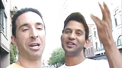 Cum-Swapping Frenzy! Big Cock Bareback Threesome Gay Porn Video