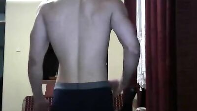 July Straight Cam Flex: Muscle Boys Porn Video!