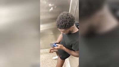 Black Teen Twink Wanking & Hot Cumshots - BBC[004]