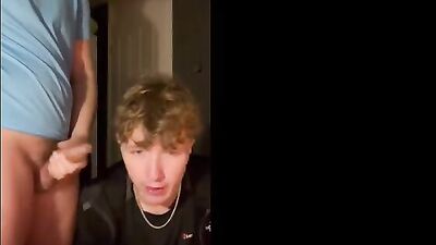 Gay Twink Oral Play: Amateur Boys Home Alone Fun Porn