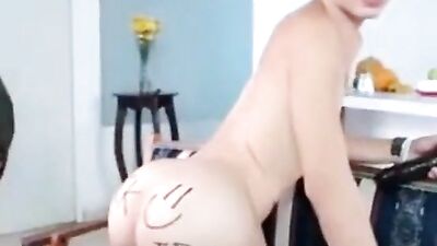 Young Feminine Boy Fucked by His Older Friend: Wild Web-Cam Action
