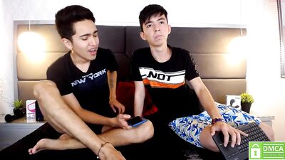 Webcam Gay Porn Two-Man Action - Ass Play - Bareback Fuck