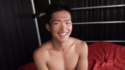 Japanese Bareback Ass Play in Dark Room: Asian Fun!