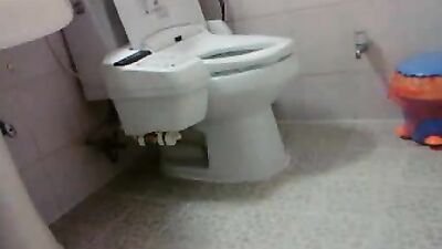 Raw Sex in Public Toilets: Caught Amateurs Porn Wanking!