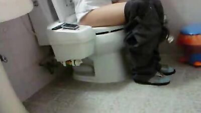 Raw Sex in Public Toilets: Caught Amateurs Porn Wanking!